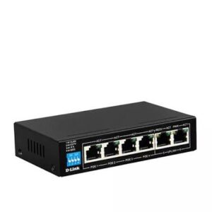 SWITCH 6 PORT-DGS-F1006P-E-LONG RANGE 100/1000M